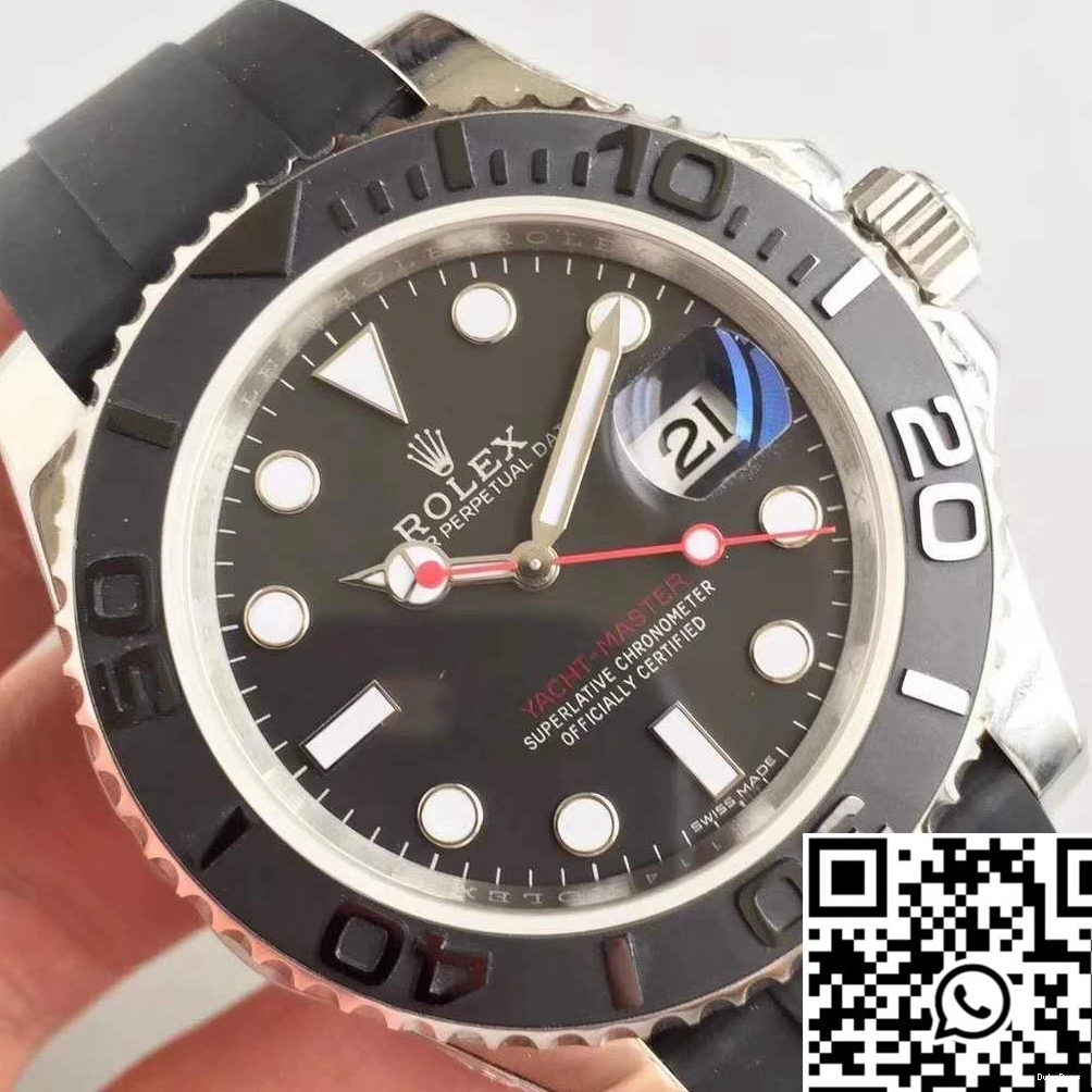 Factory Master Rolex Stainless Steel Case 40mm 116655 Custom Yacht AR 0227